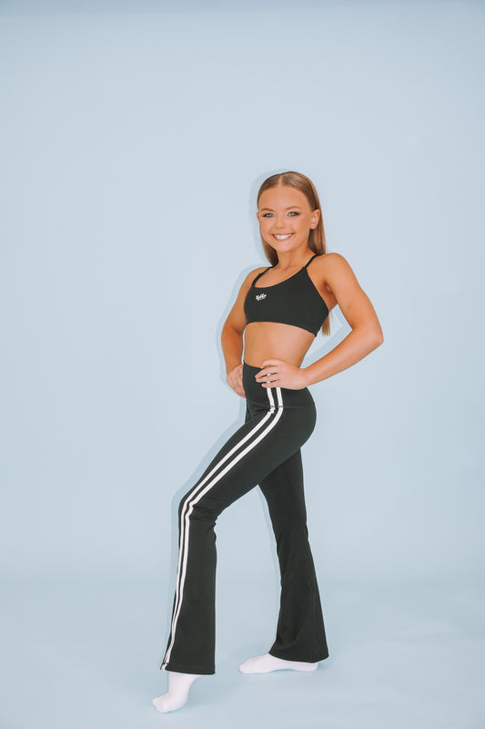 Statement Edit Stripe Flare Pants