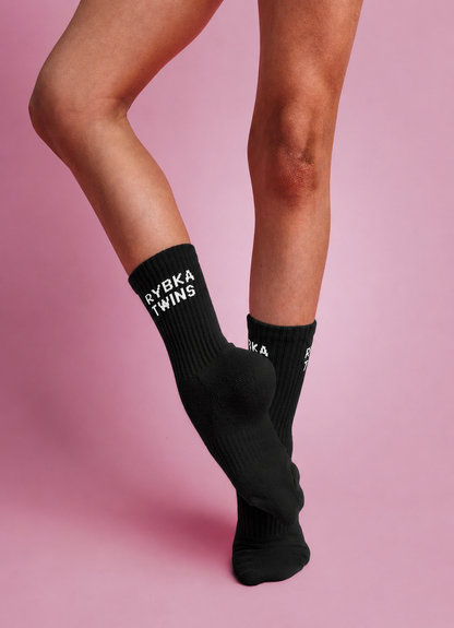 Black Rybka Twins Socks
