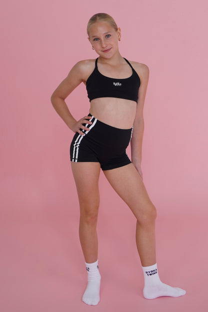Statement Edit Striped Shorts