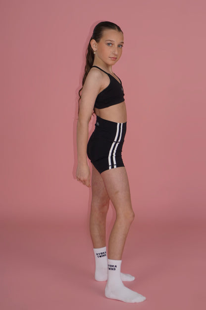 Statement Edit Striped Shorts