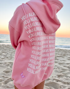 Oversized RT Cotton Candy Hoodie